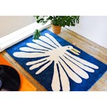 Nathaniel Russell x Pacifica Collectives "Big White Bird" Living Rug